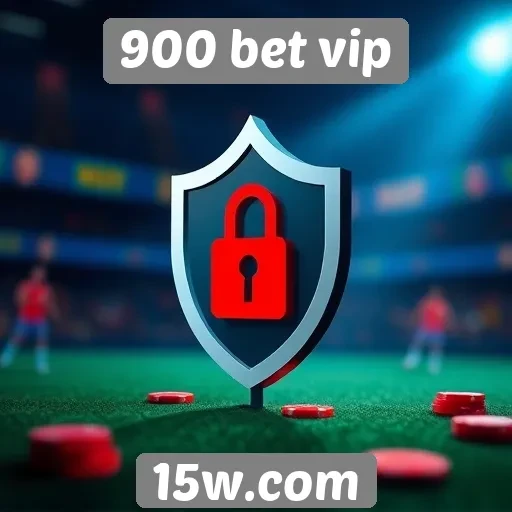 Recursos de segurança no site 900 bet vip